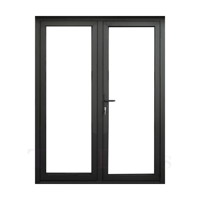 Teza Doors & Windows 61.5'' x 80'' Glass Aluminum Patio Doors Wayfair